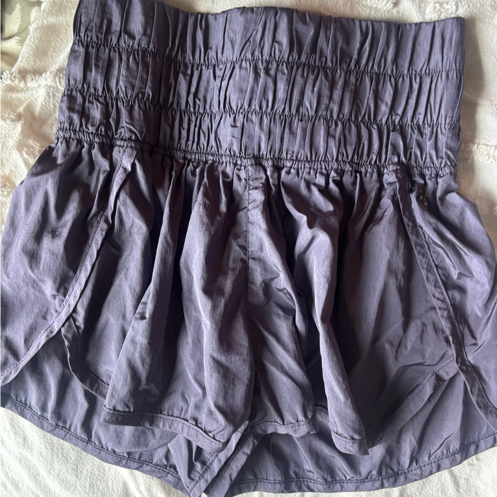 Elegant Lavender Women's Athletic Shorts